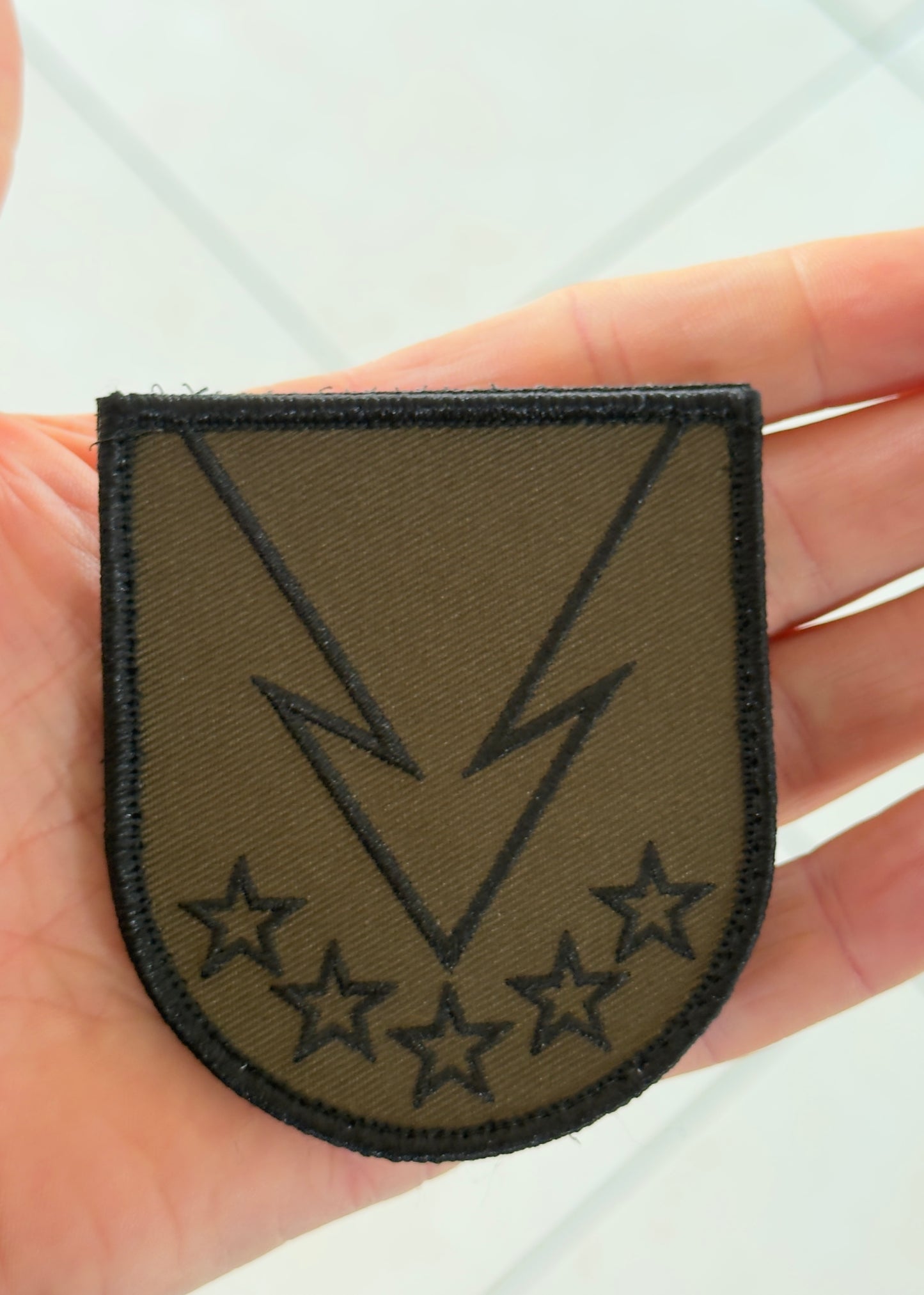 Patch officiel GCP Kaki (Brodé)