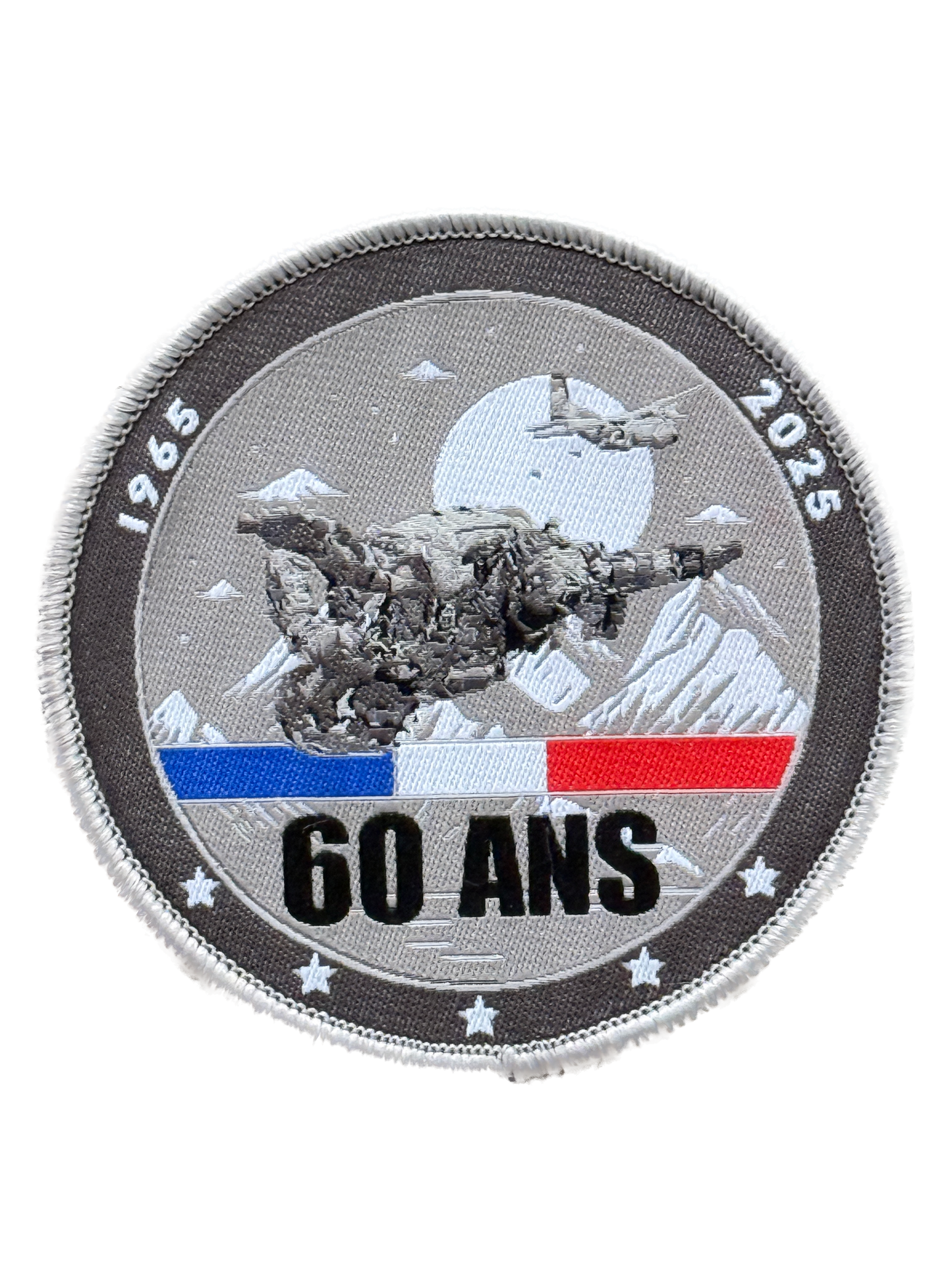 NOUVEAU- Patch commémoratif 60 ans du brevet Chuteur Opérationnel (Brodé)
