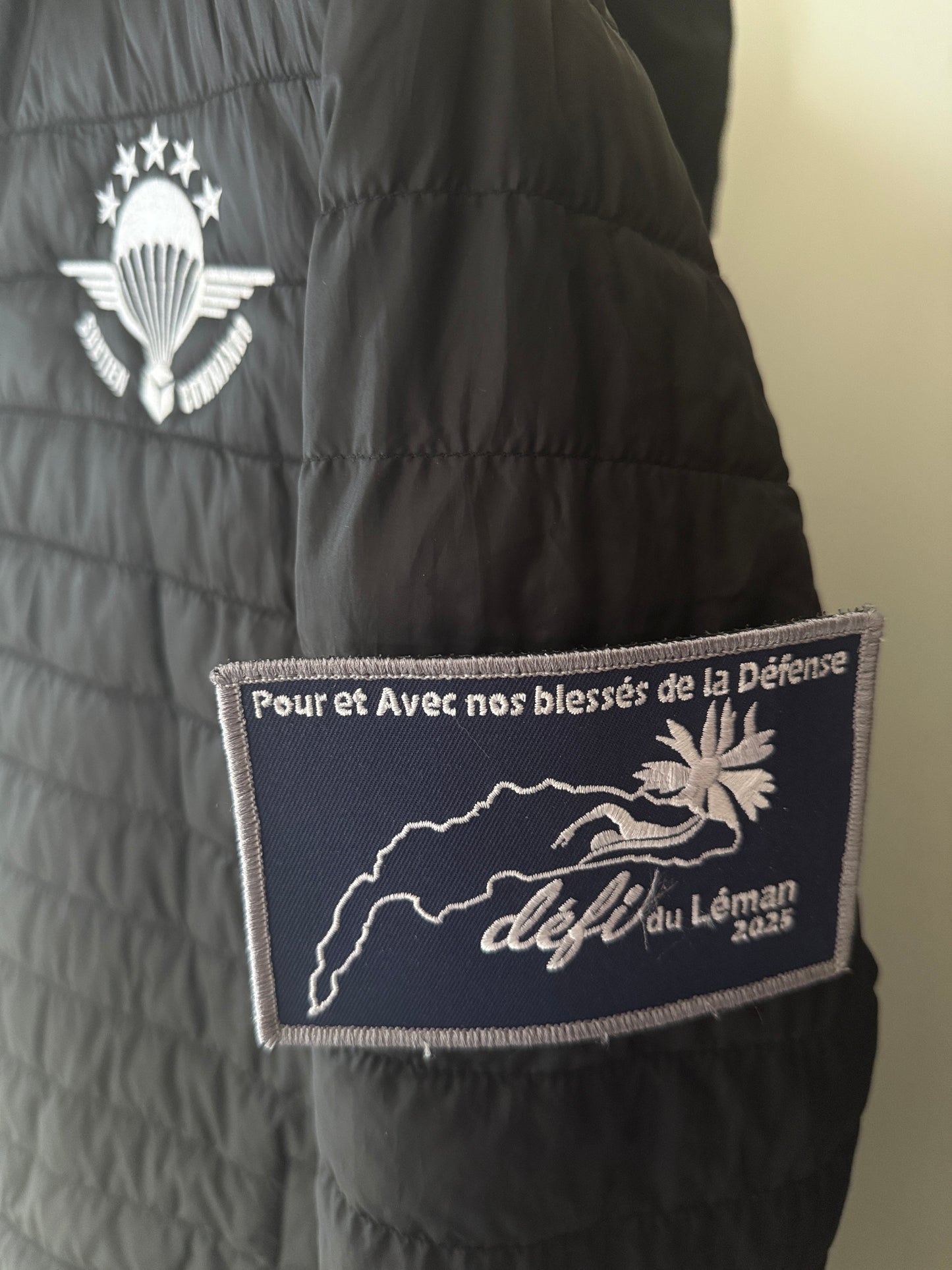 Patch "Défi du léman 2025" Pour et avec nos blessés de la Défense