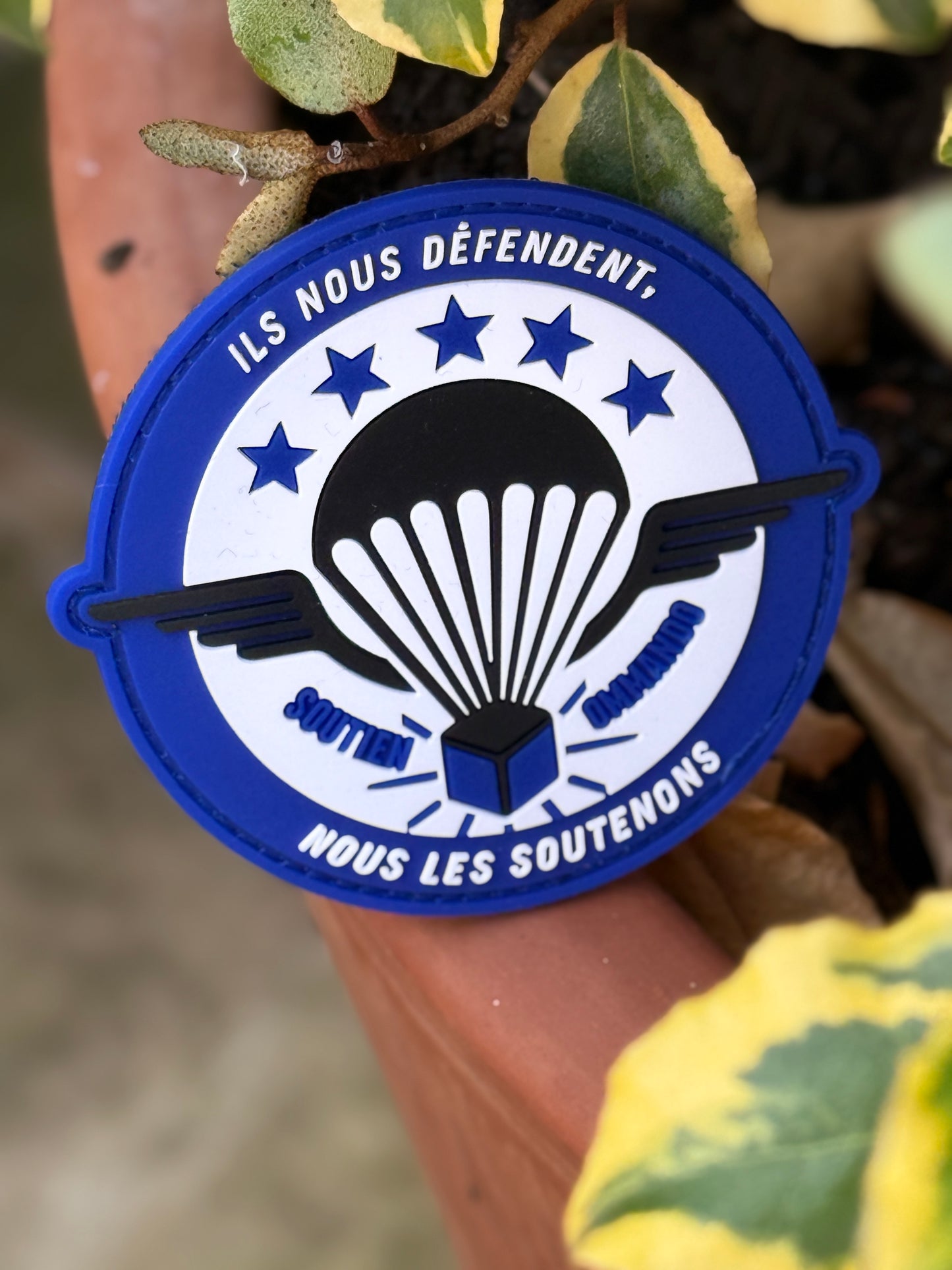 PVC adabakia Commando euskarria