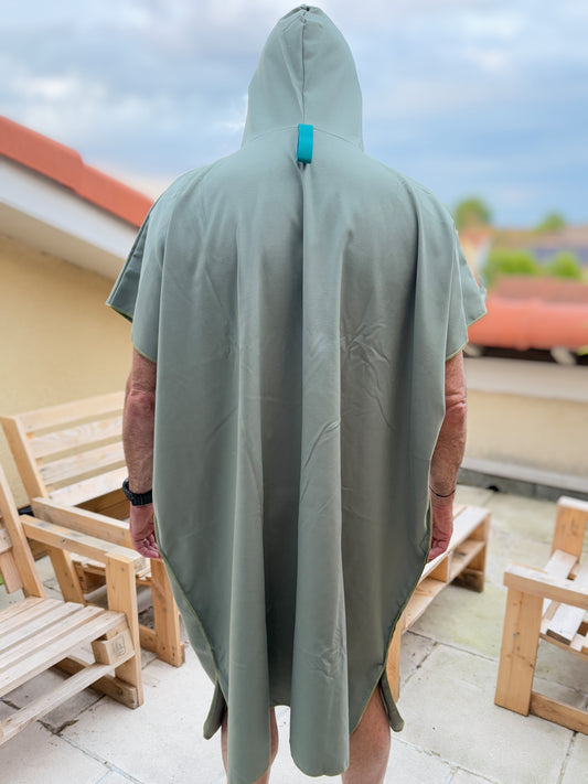 Poncho de bain brodé Soutien Commando