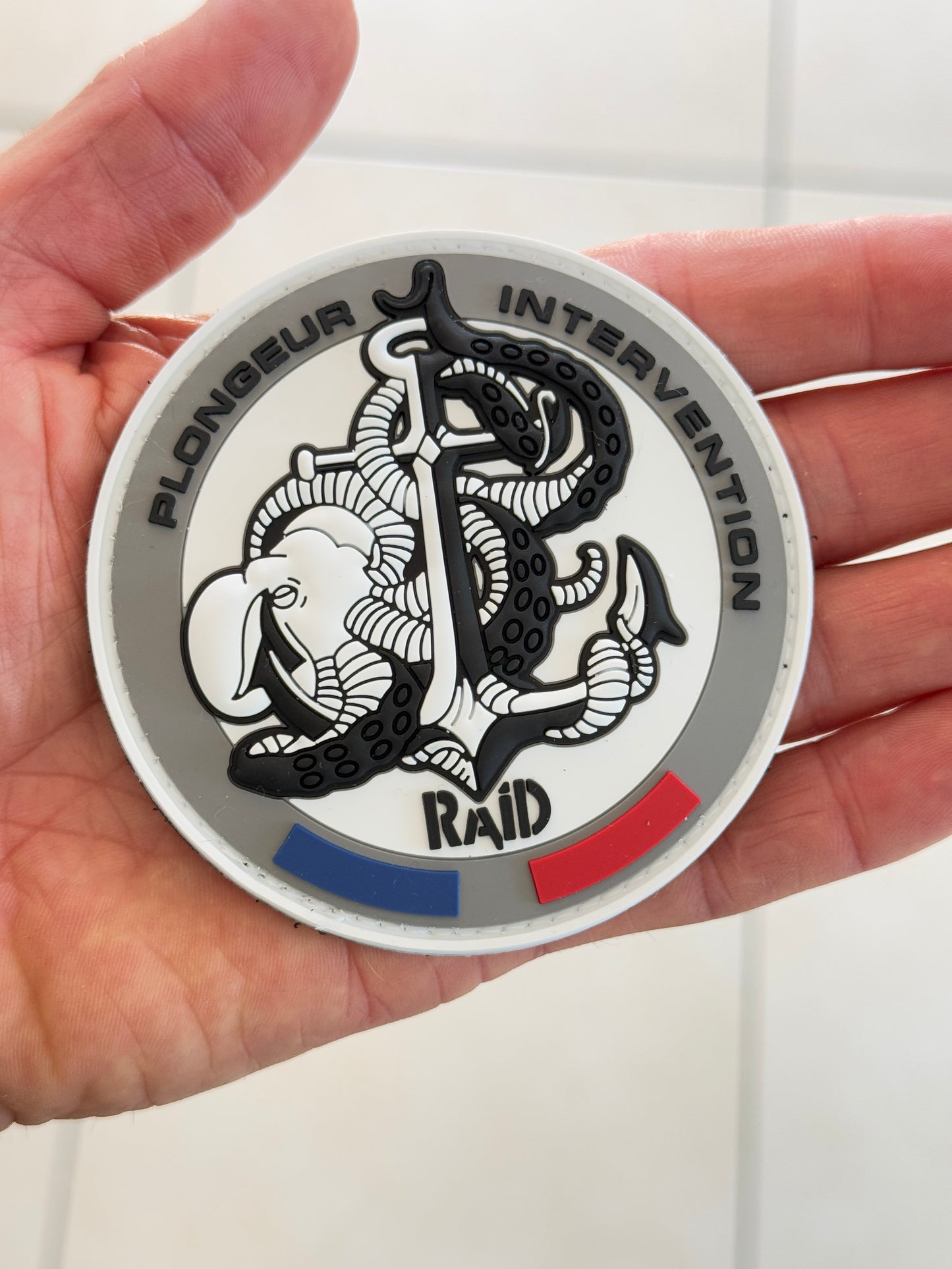 Patch RAID officiel Plongeur Intervention (PVC)