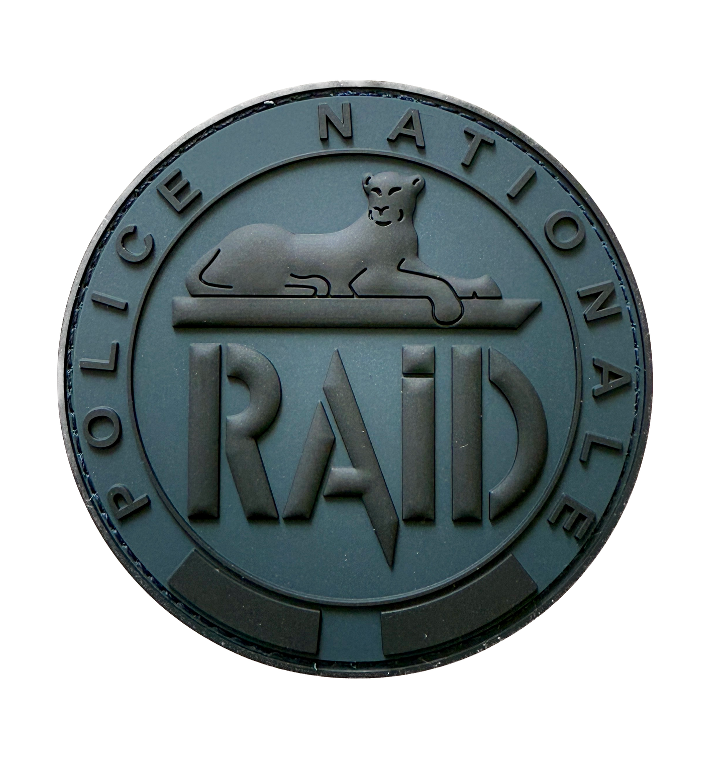 RAID adabaki ofiziala 2. bertsio beltza (PVC)