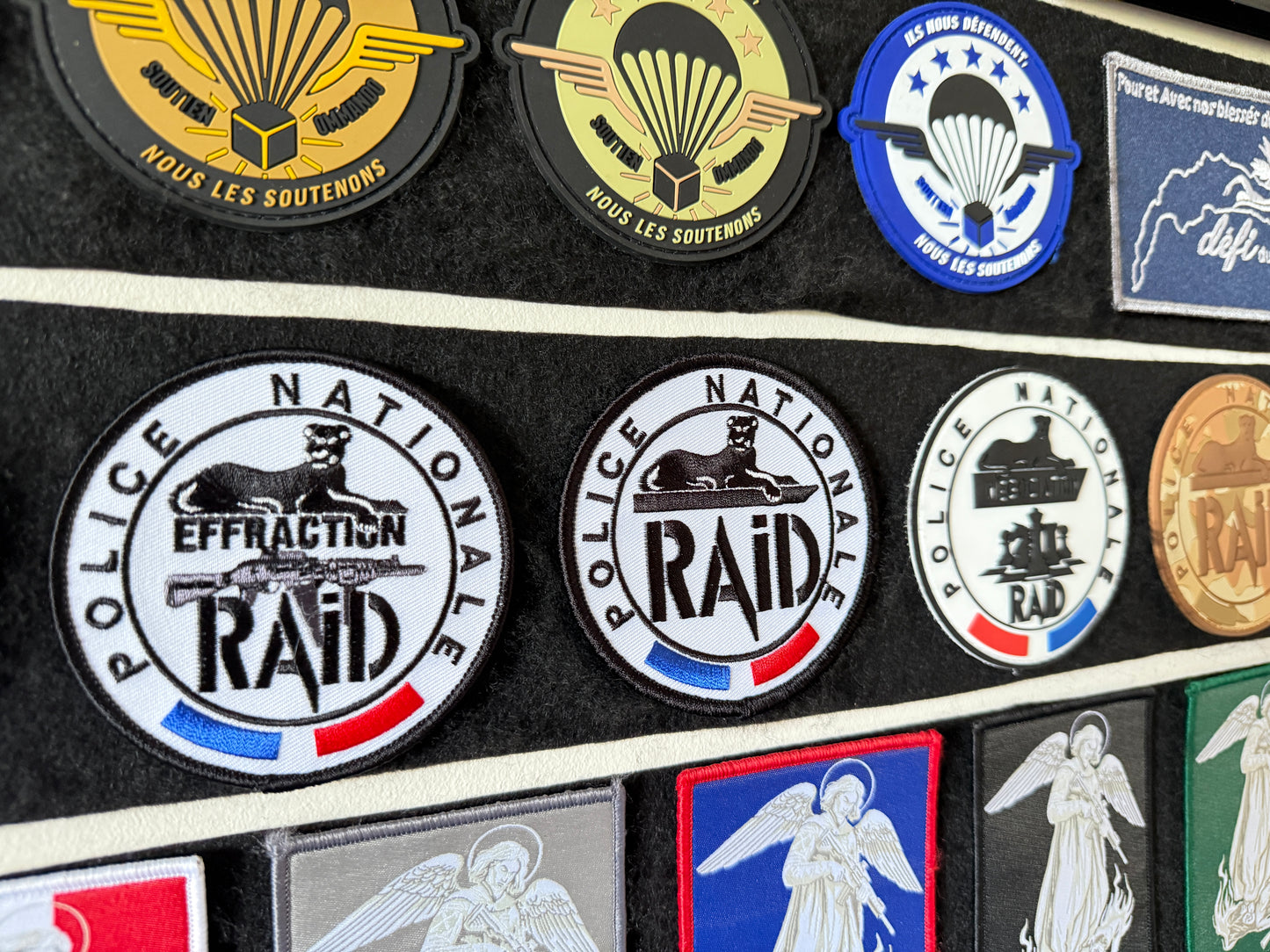 Patch officiel RAID section Effraction (Brodé)