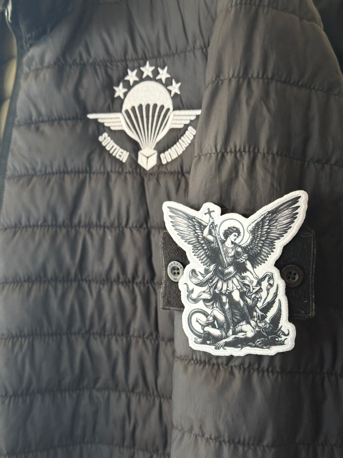 Patch Archange St Michel (Tissu /Brodé)