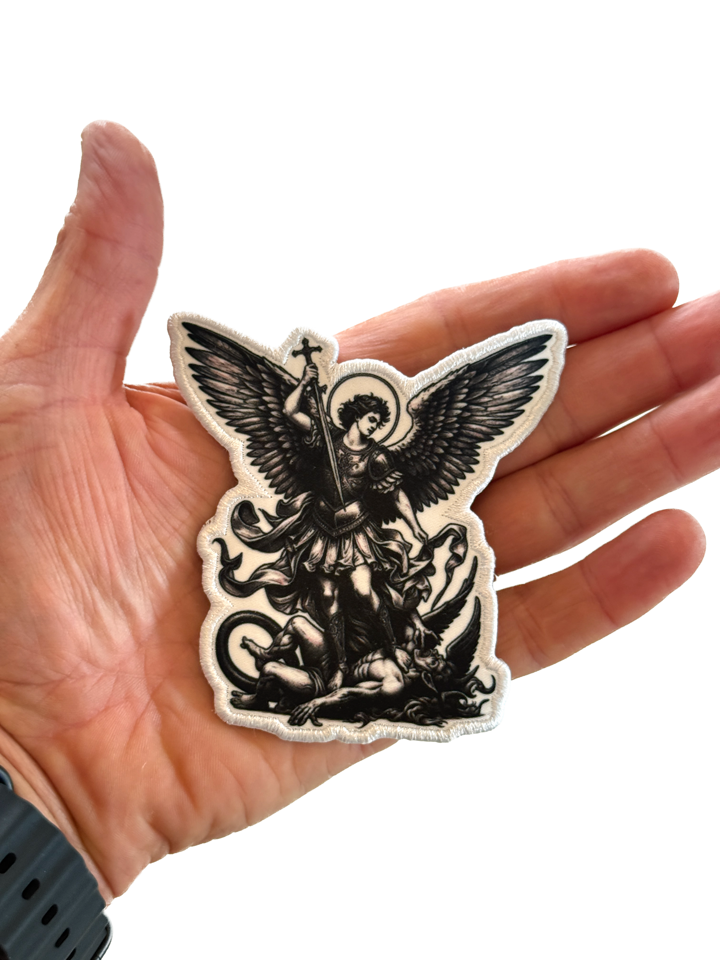 Patch Archange St Michel (Tissu /Brodé)