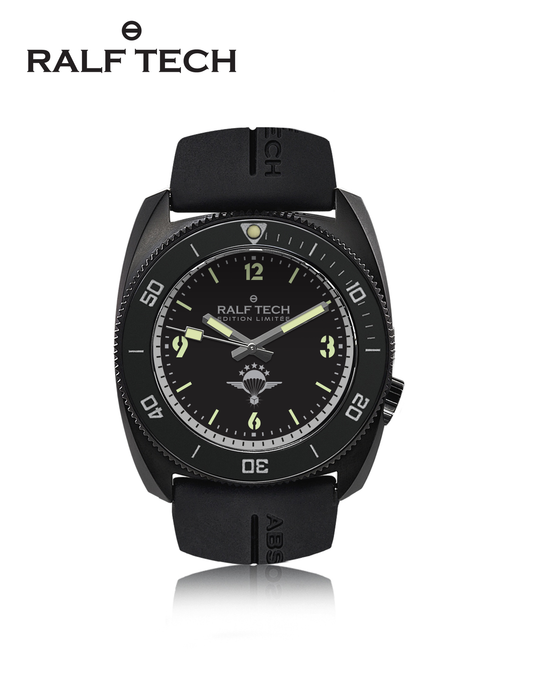 MONTRE RALF TECH WRV ELECTRIC BLACK « OPERATOR » - édition limitée 50 exemplaires