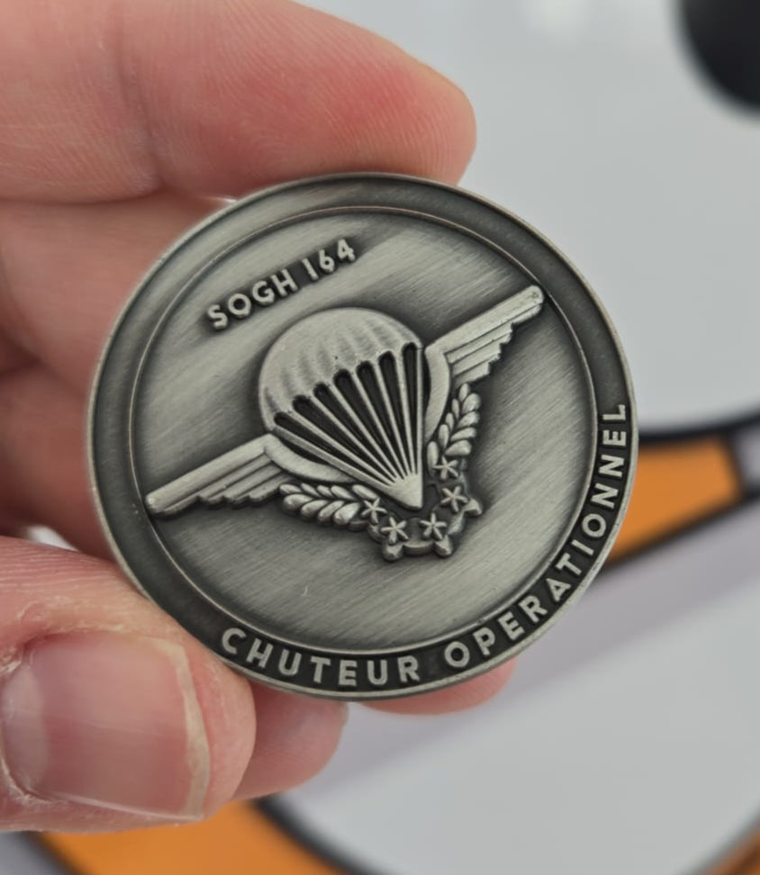 Coin Commémoratif 60 ans du brevet des Chuteurs Opérationnels