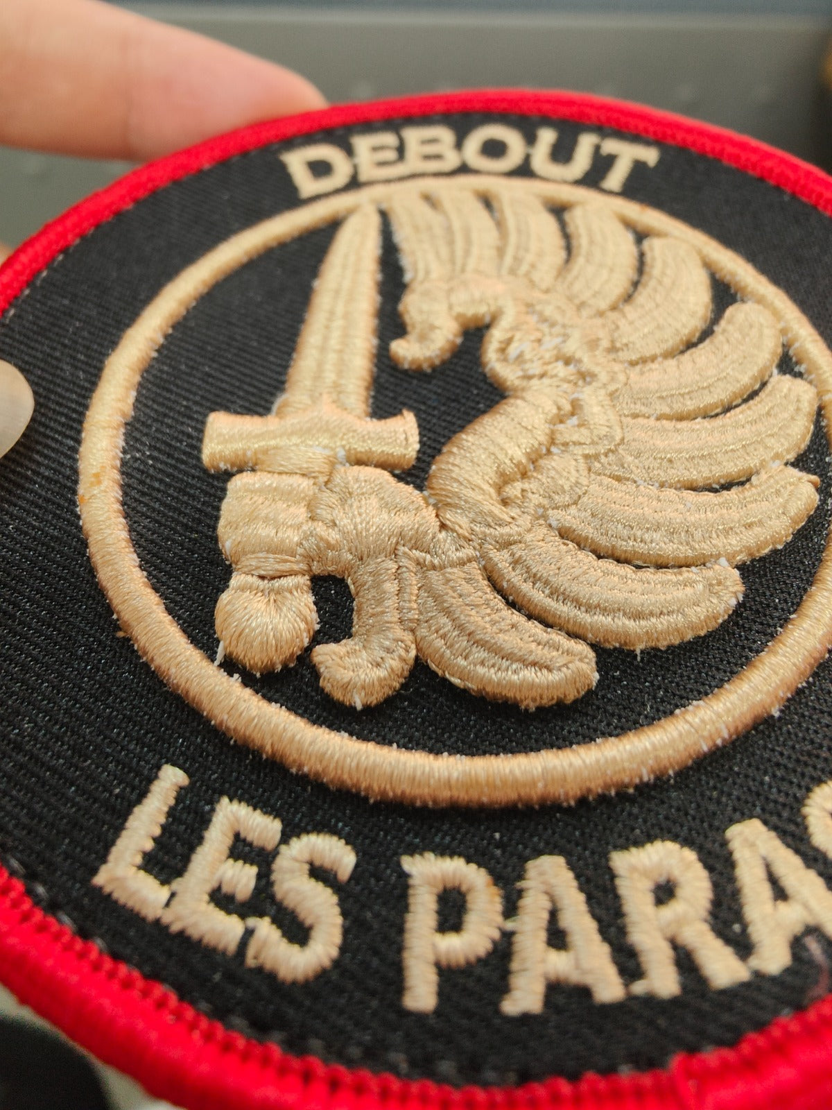 Patch brodé - Debout les Paras - Good Morning Army