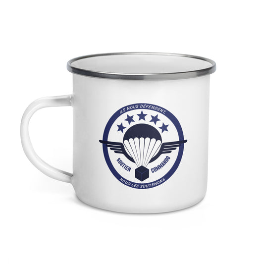 Mug émaillé - Soutien Commando
