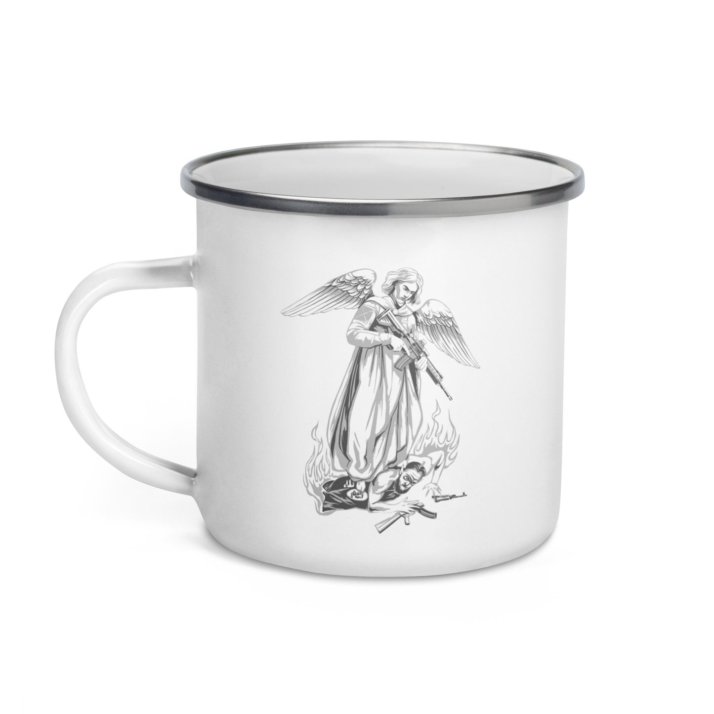 Mug émaillé - Archange St Michel par Calvaire Drach