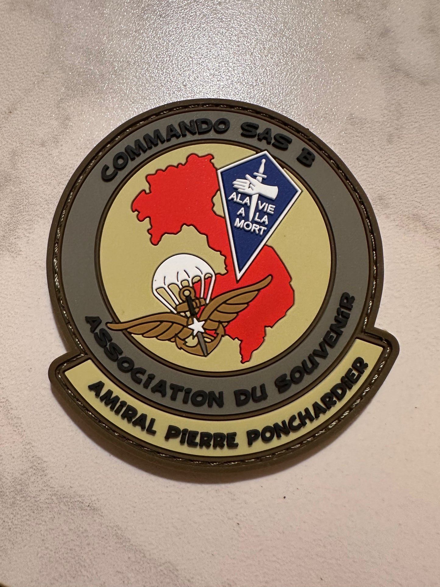 Patch association du souvenir Amiral Ponchardier