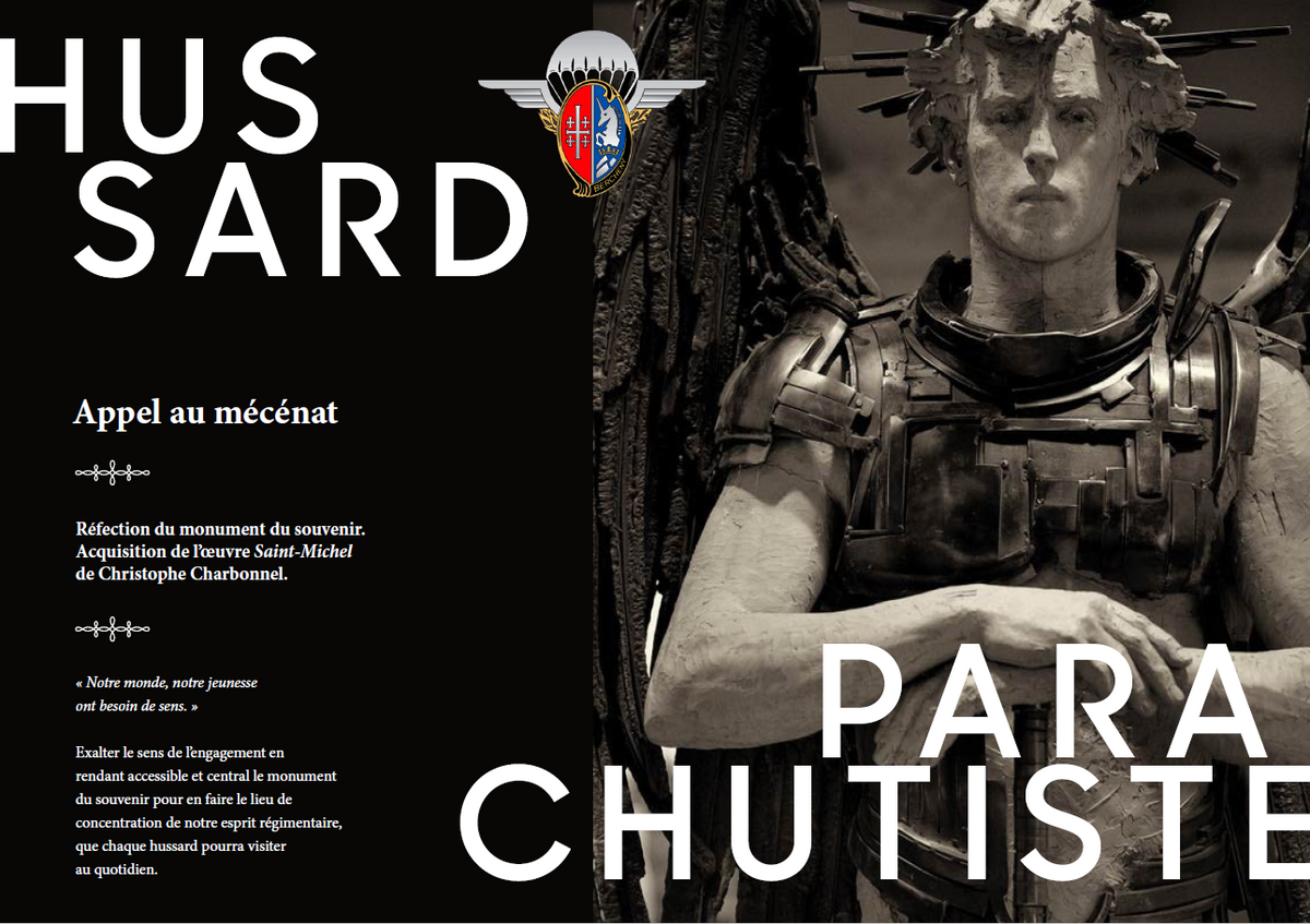 Don déductible des impôts (au profit du projet de la statue de Saint-Michel)