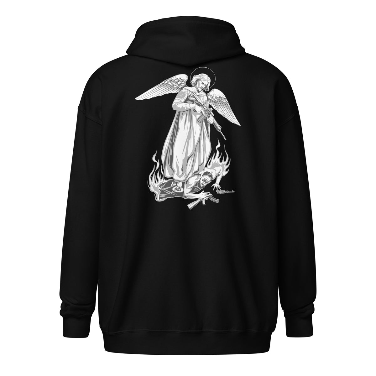 Unisex Heavy Zippered Hoodie - Saint-Michel