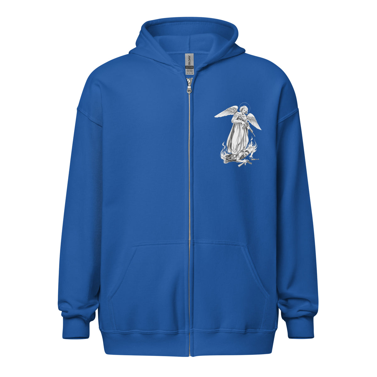 Unisex Heavy Zippered Hoodie - Saint-Michel