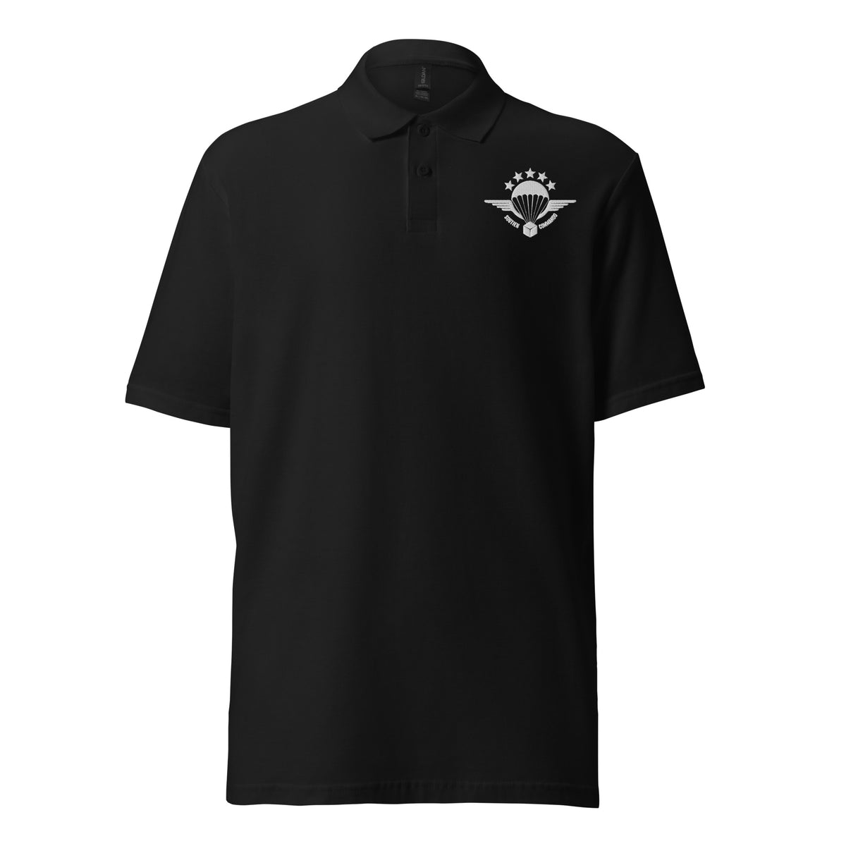 Unisex Piqué Polo Shirt - Commando Support