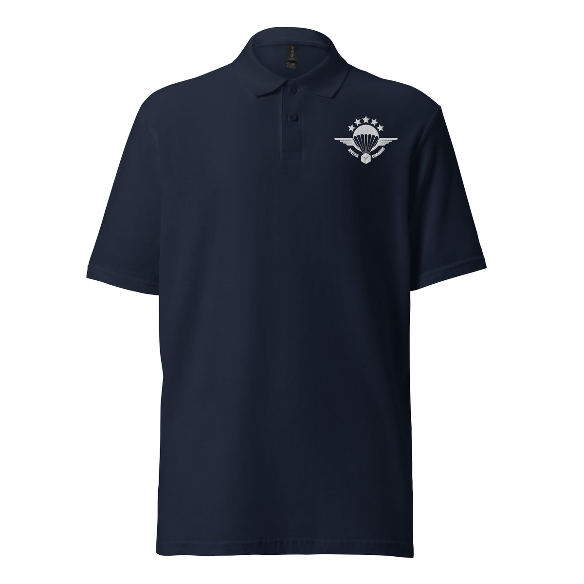 Unisex Piqué Polo Shirt - Commando Support