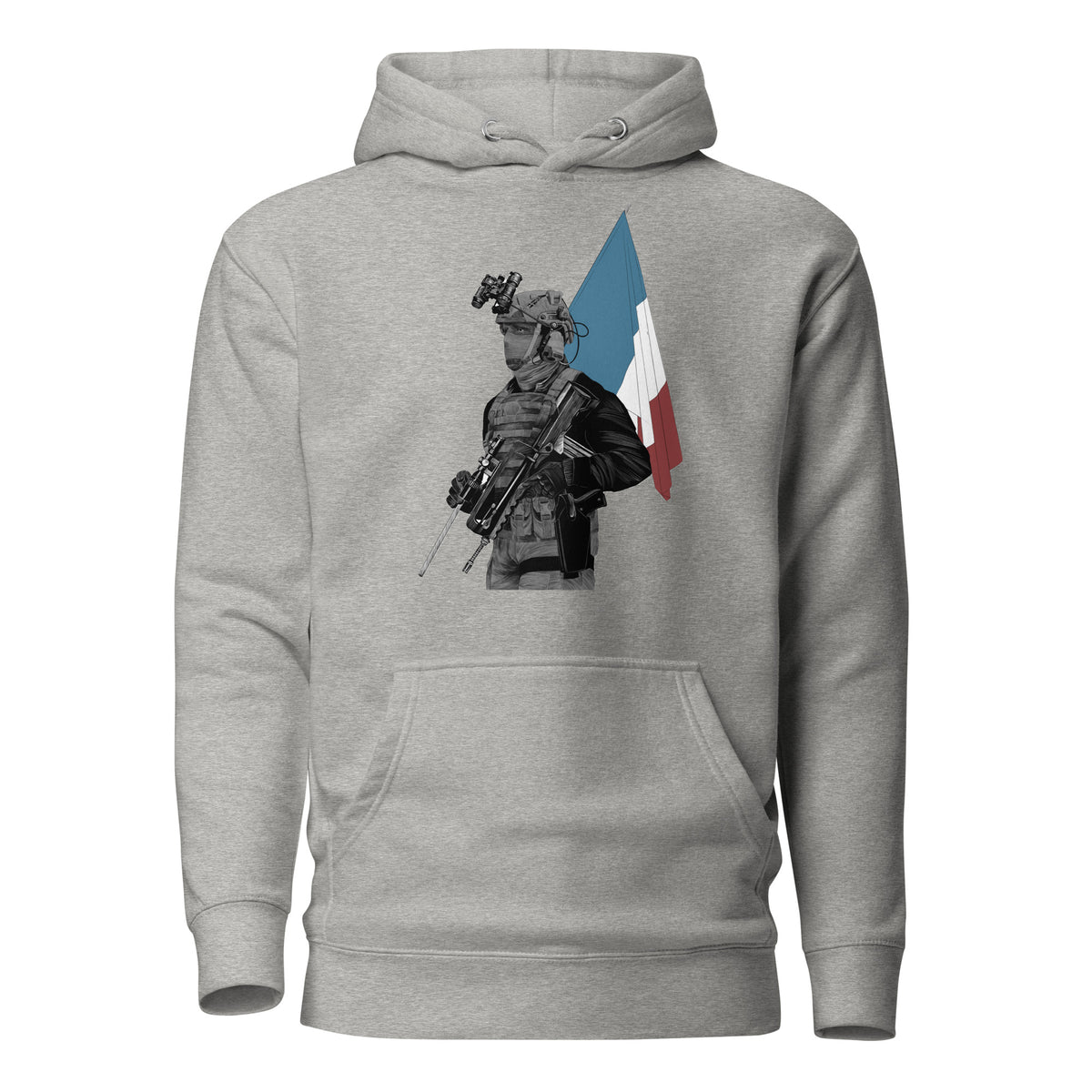 Sweat à Capuche Unisexe - Calvaire Drach - Drapeau français