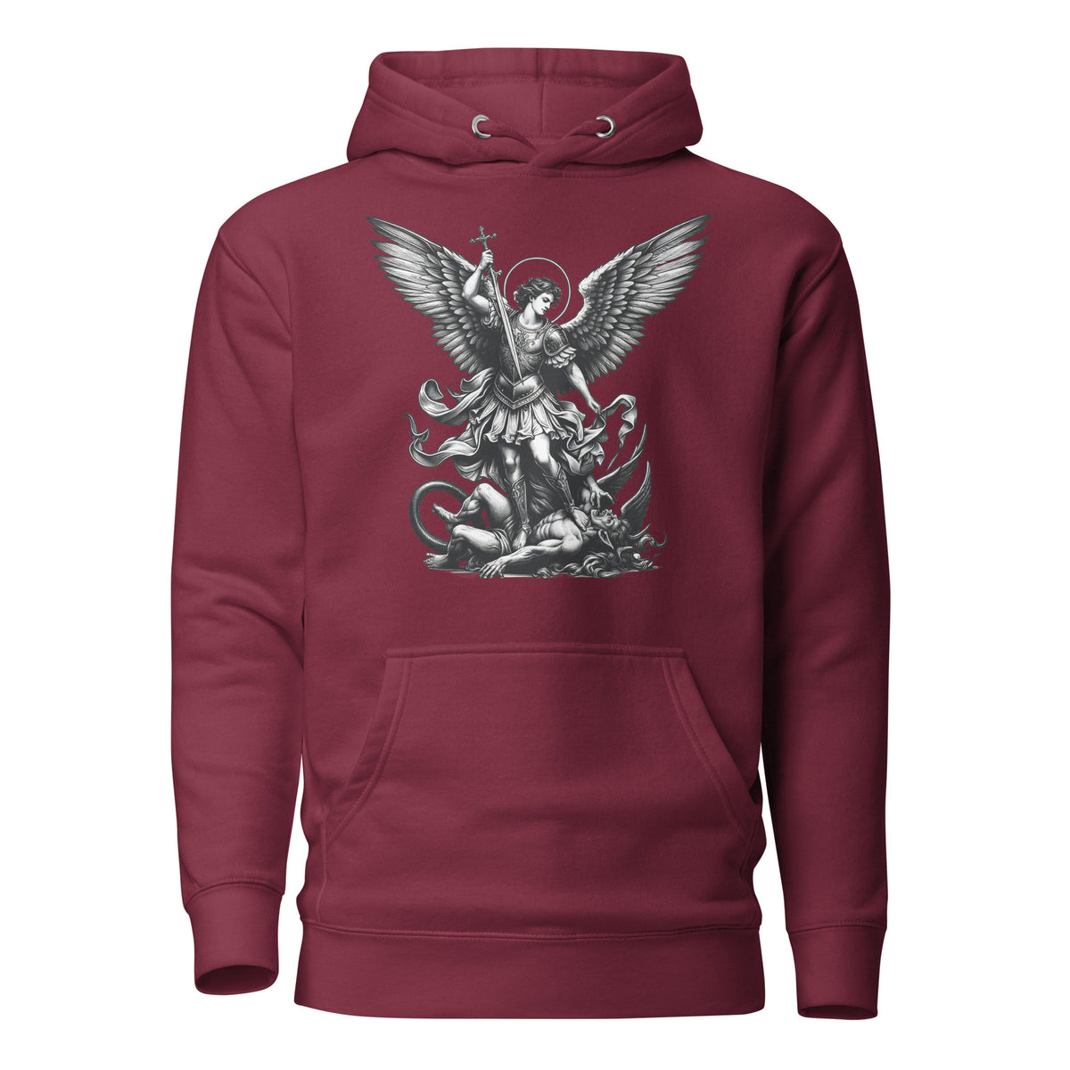 Sweat à Capuche Unisexe - Saint-Michel traditionnel - par Mimo