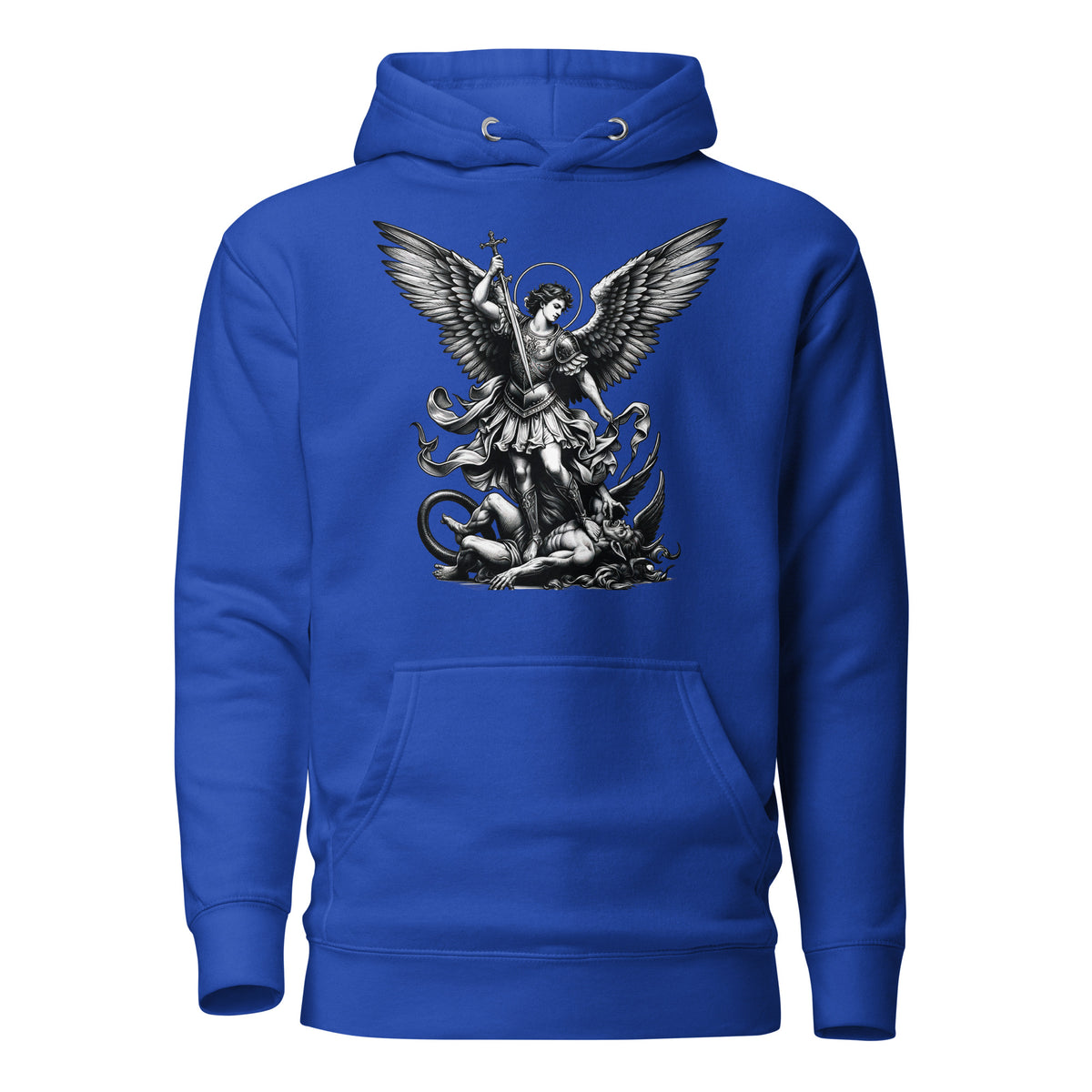 Sweat à Capuche Unisexe - Saint-Michel traditionnel - par Mimo