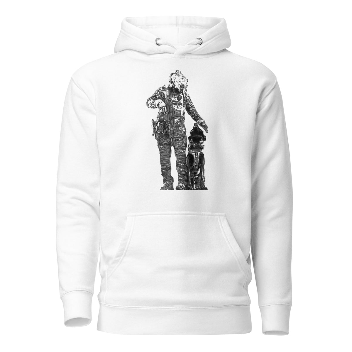 Unisex Hoodie - Seb's Drawings - Dog Lover