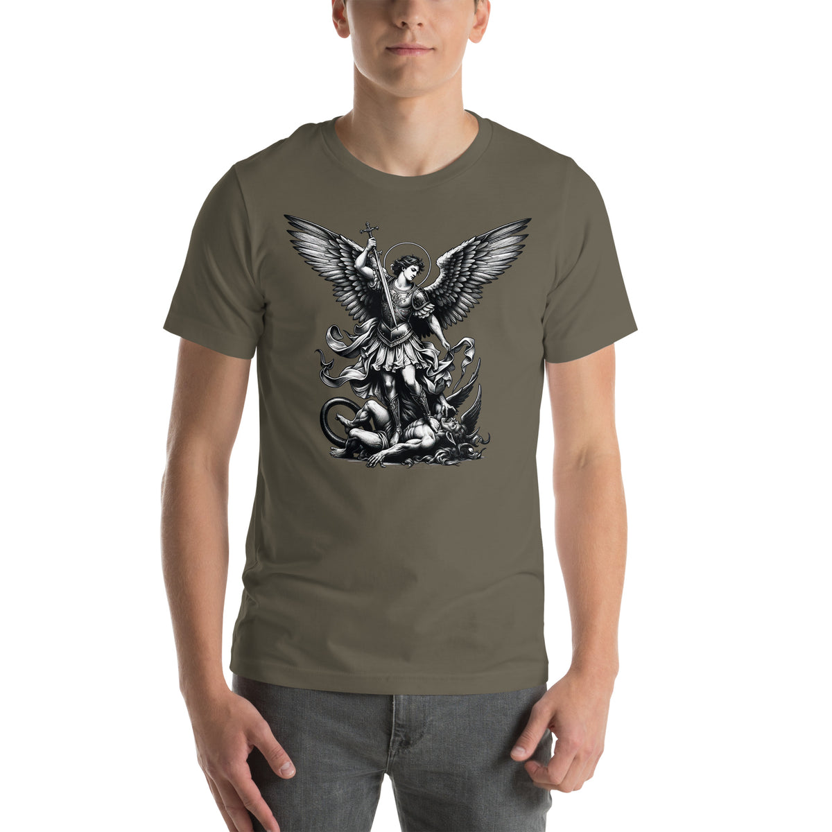 Unisex T-shirt - Traditional Saint-Michel - by Mimo