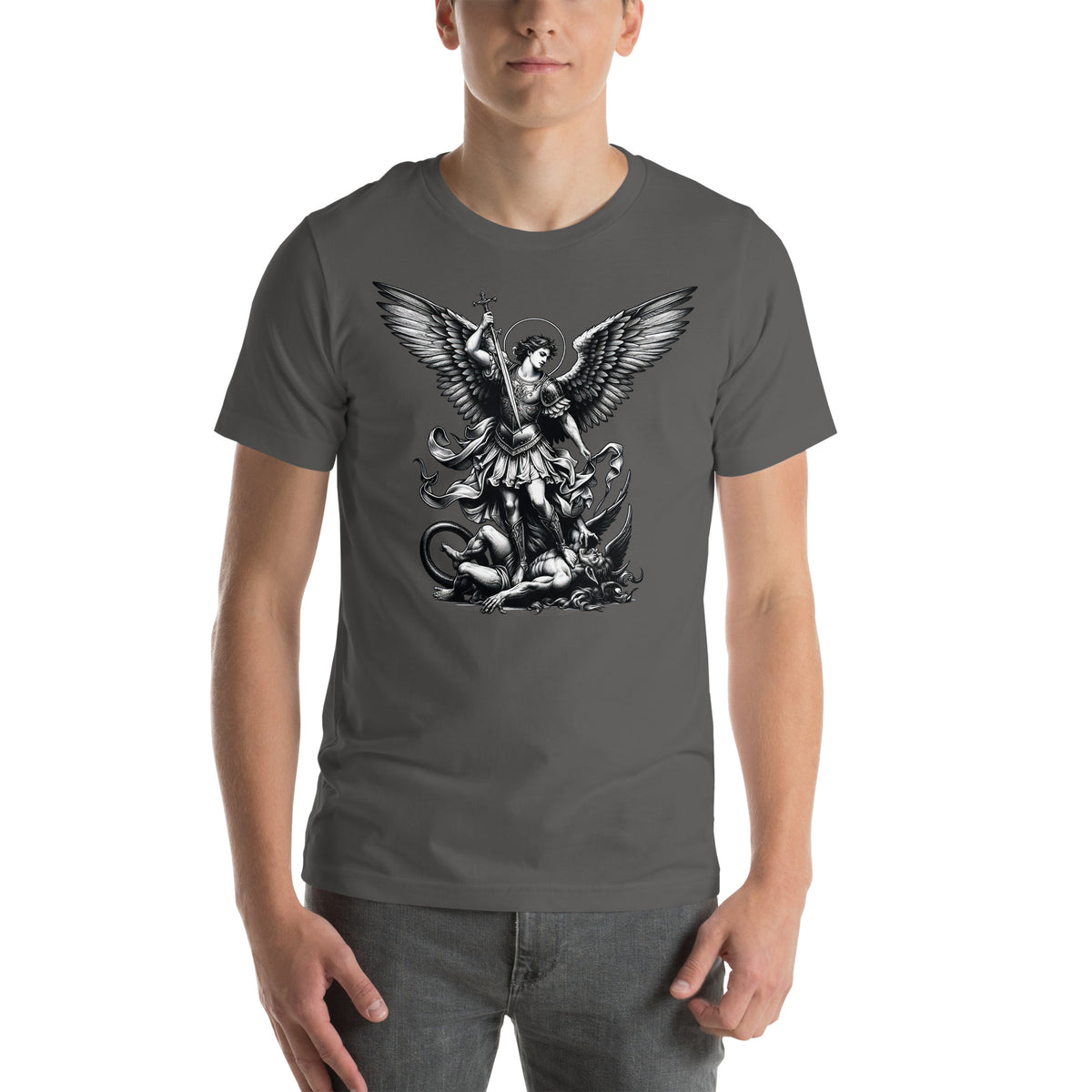 Unisex T-shirt - Traditional Saint-Michel - by Mimo