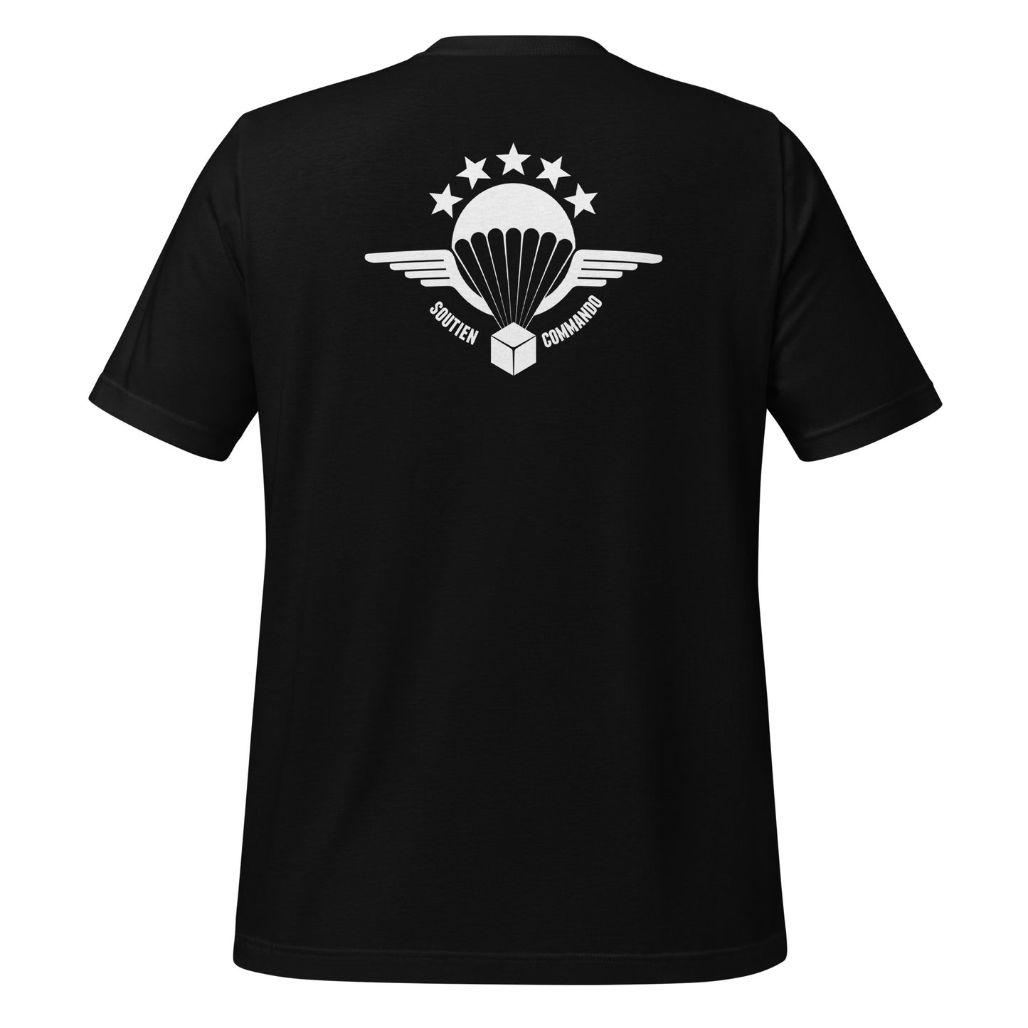 Unisex kamiseta euskarria komandoa