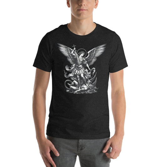 T-shirt unisexe - Saint-Michel Traditionnel - par Mimo