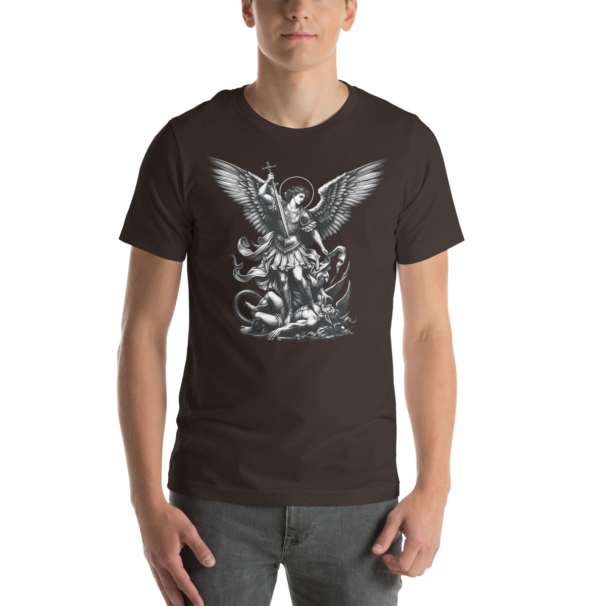 Unisex T-shirt - Traditional Saint-Michel - by Mimo
