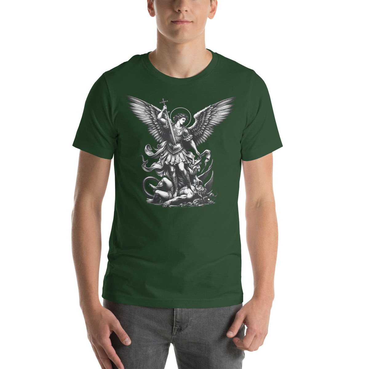 Unisex T-shirt - Traditional Saint-Michel - by Mimo