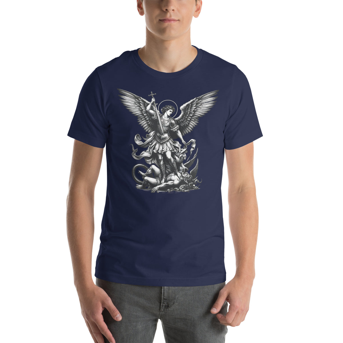 Unisex T-shirt - Traditional Saint-Michel - by Mimo