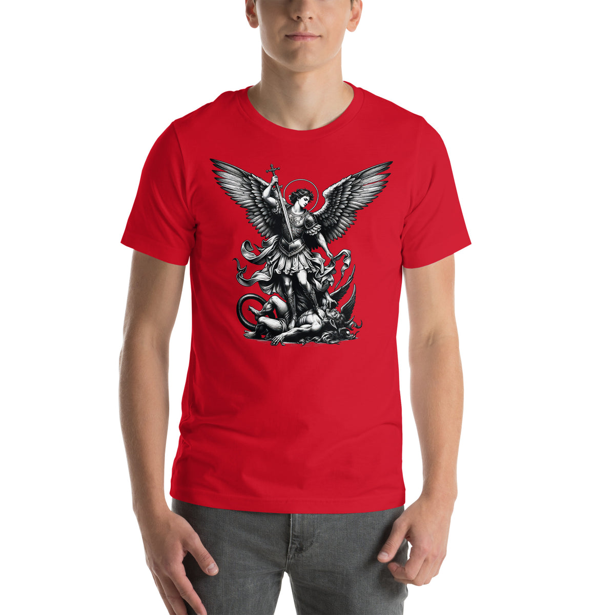 Unisex T-shirt - Traditional Saint-Michel - by Mimo