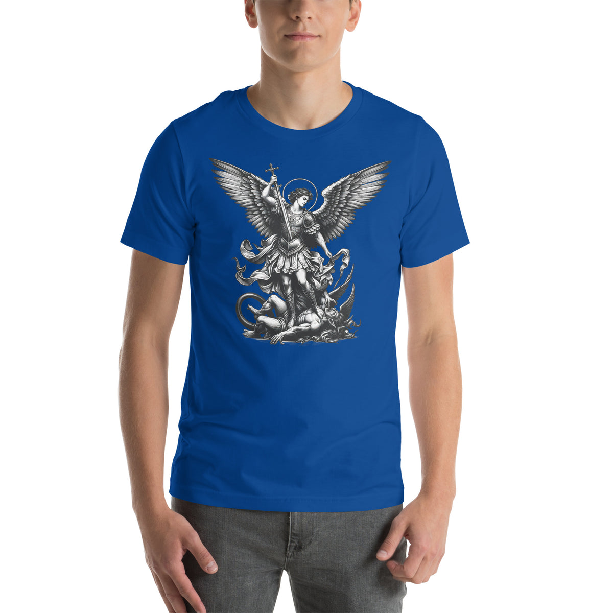 Unisex T-shirt - Traditional Saint-Michel - by Mimo