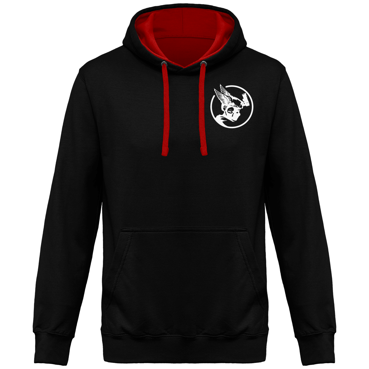 Sweat Shirt Capuche Contrasté Homme - Grands Ducs - Gaulois
