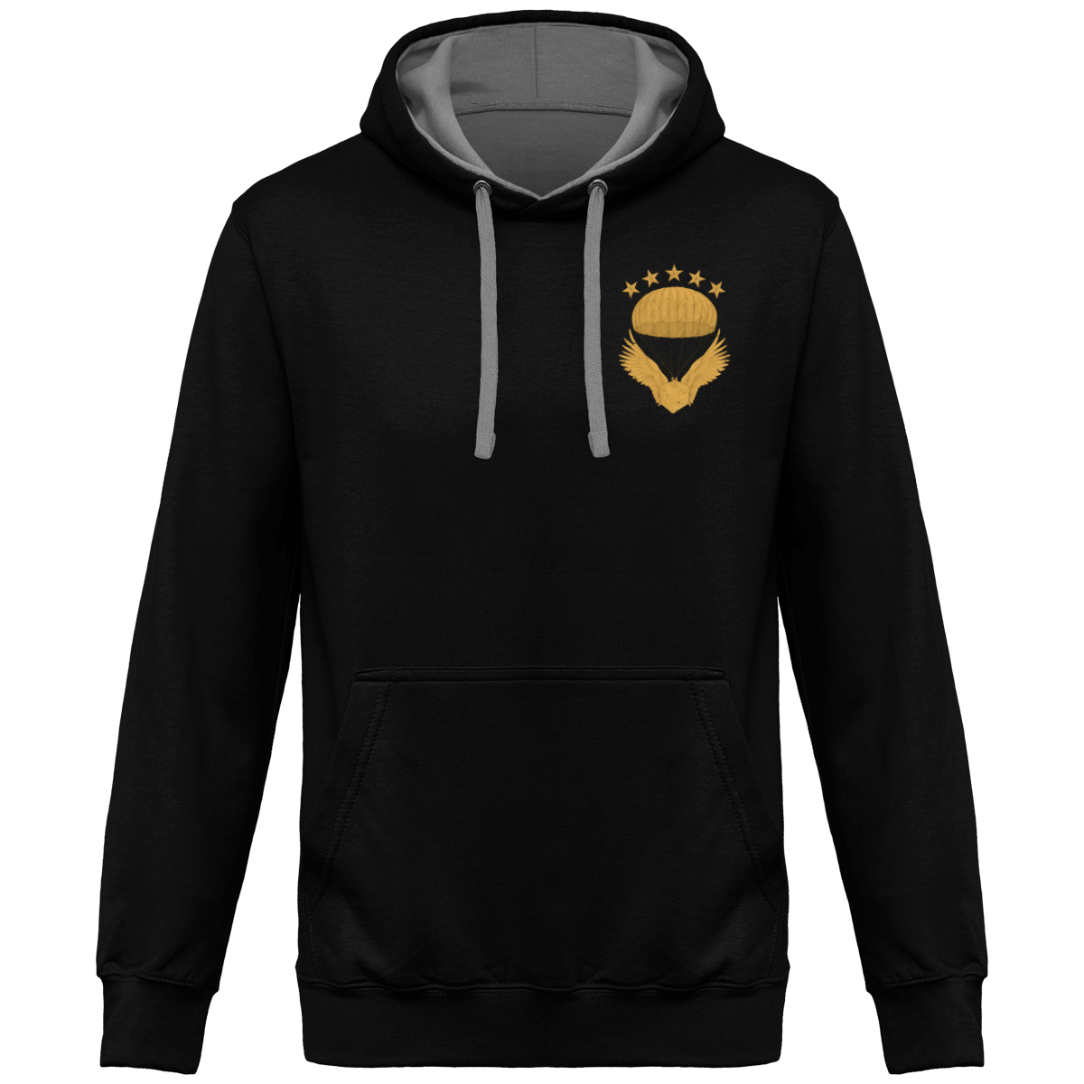 Sweat Shirt Capuche Contrasté Homme - Calvaire Drach