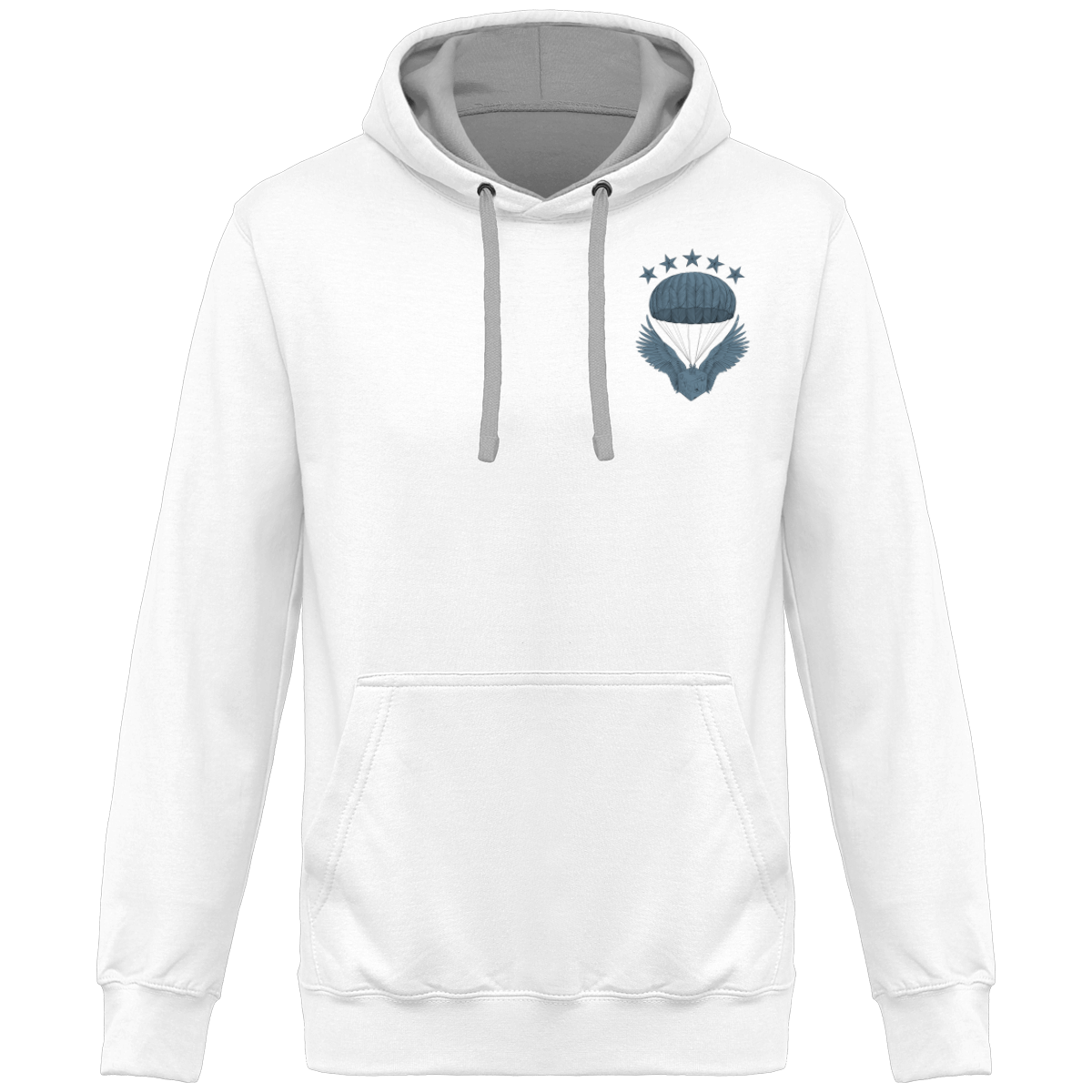 Sweat Shirt Capuche Contrasté Homme - Calvaire Drach
