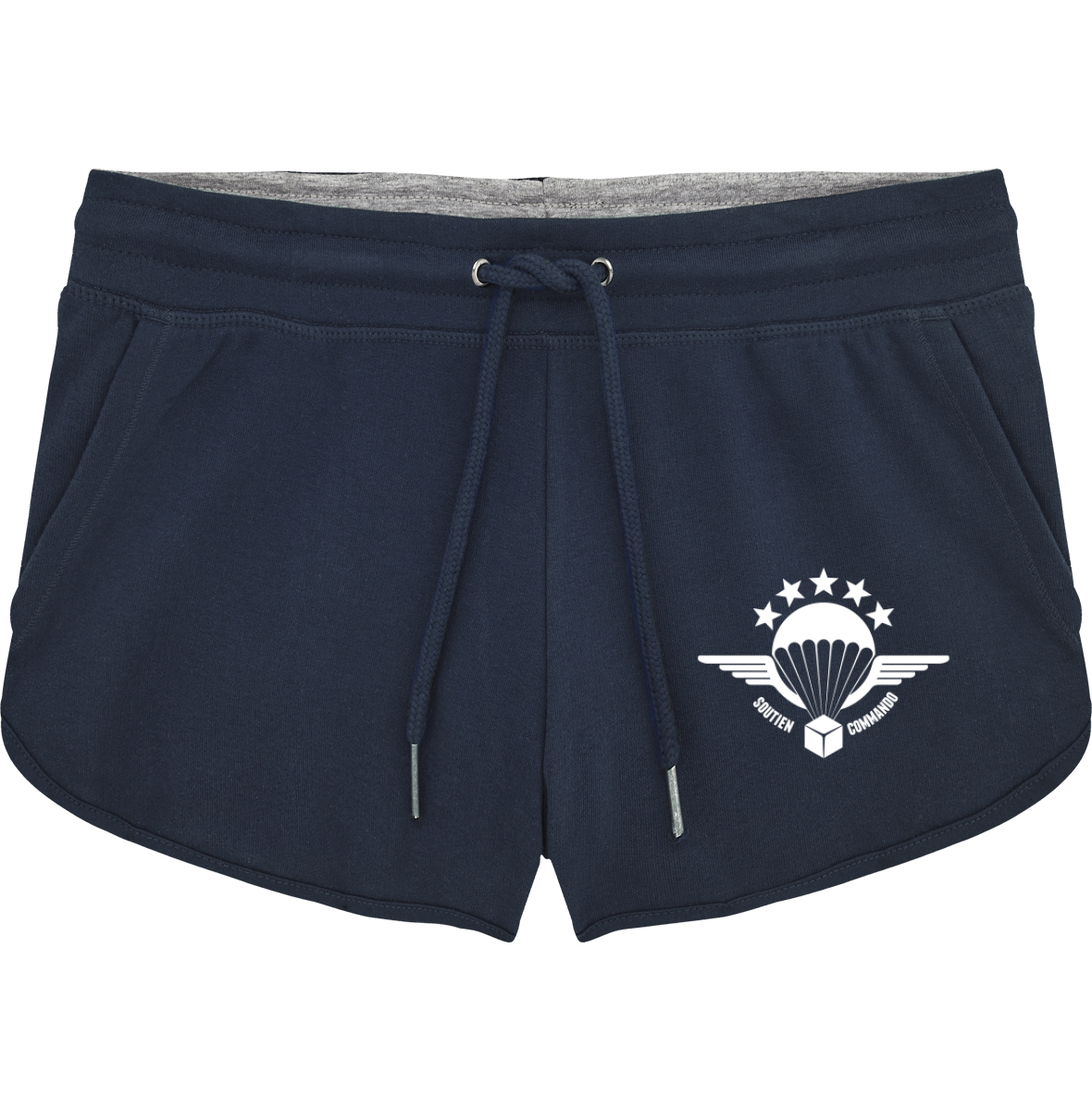 Short de Sport Femme contrasté (brodé) – Soutien Commando