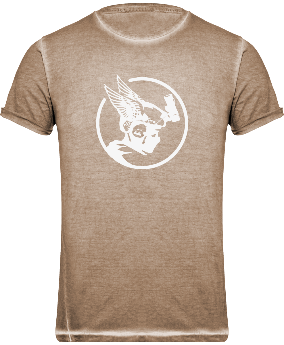 T-Shirt Délavé Homme - Grands Ducs - Gaulois