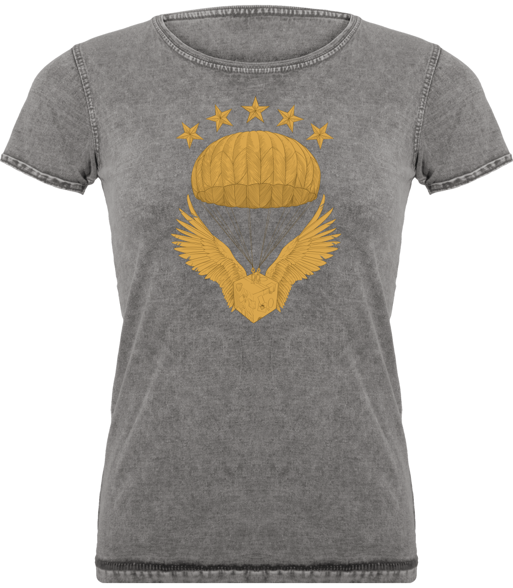 T-Shirt Délavé Femme - Calvaire Drach