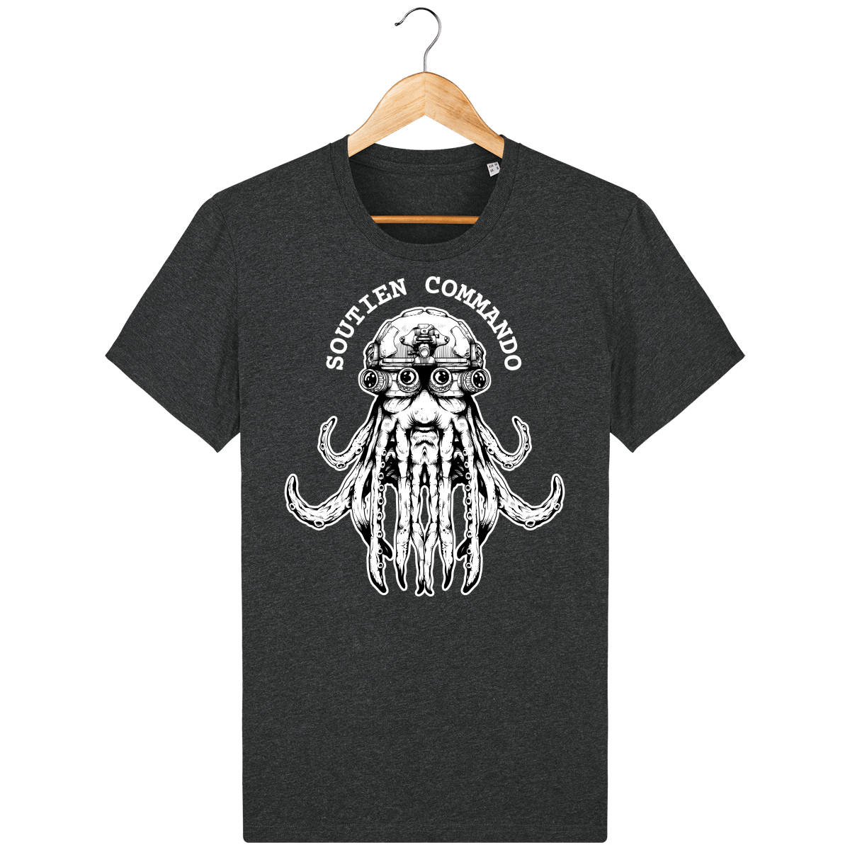 T-shirt Poulpe - Soutien Commando