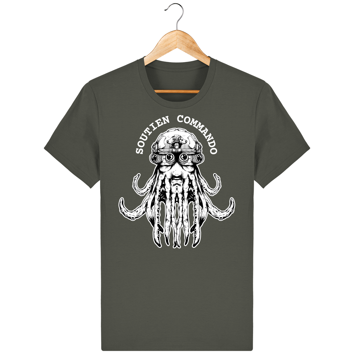 T-shirt Poulpe - Soutien Commando