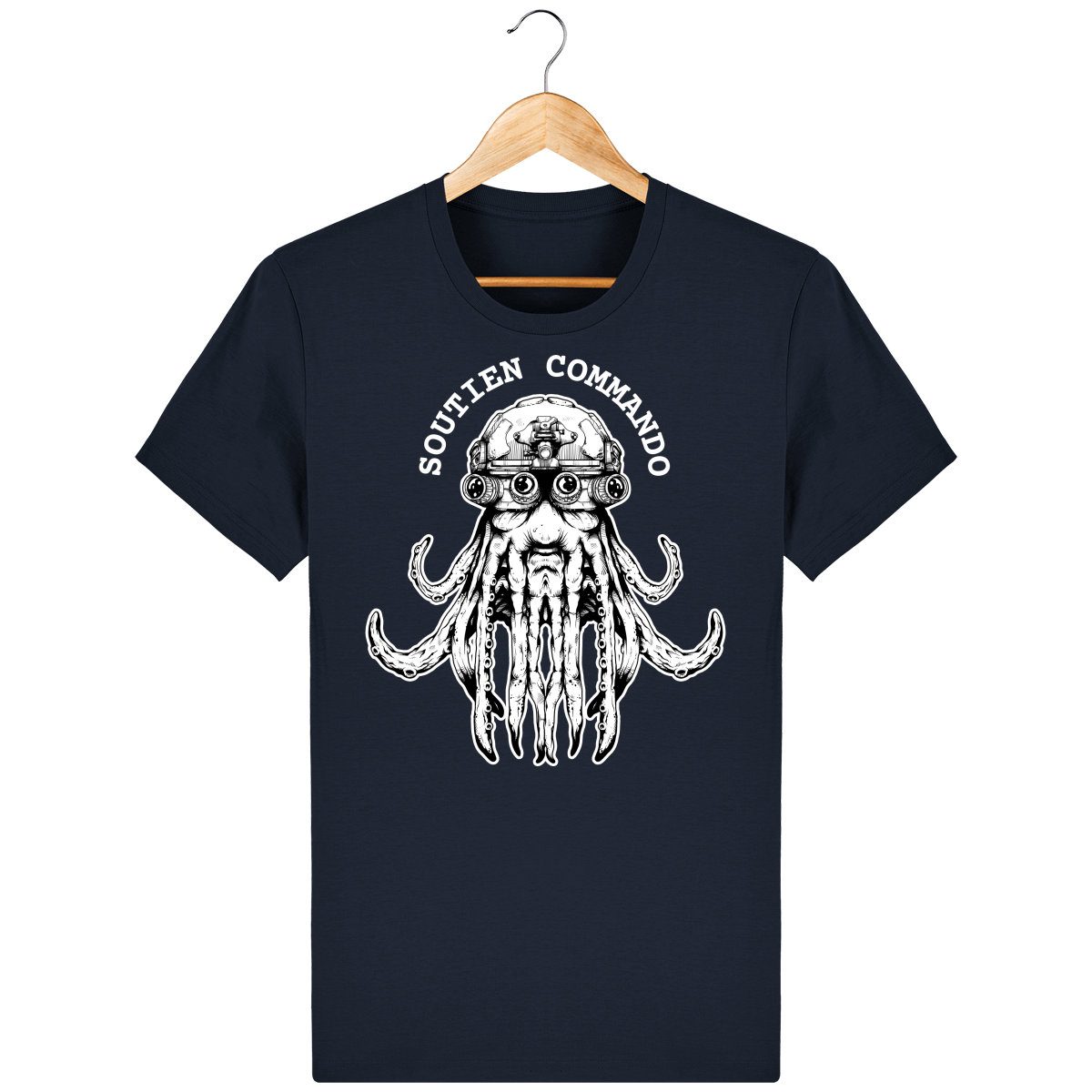 T-shirt Poulpe - Soutien Commando