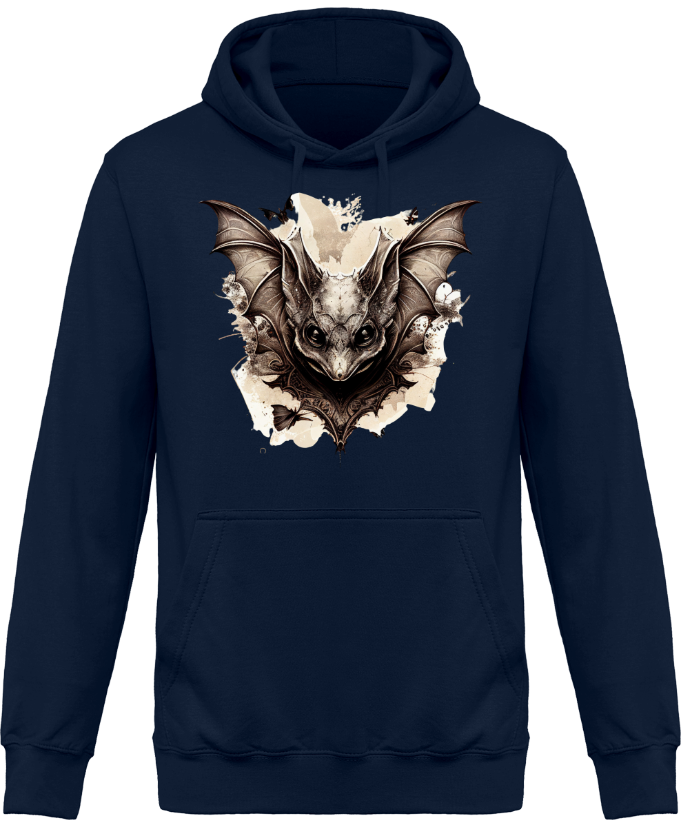 Sweat Shirt à Capuche Homme - Chauve-souris