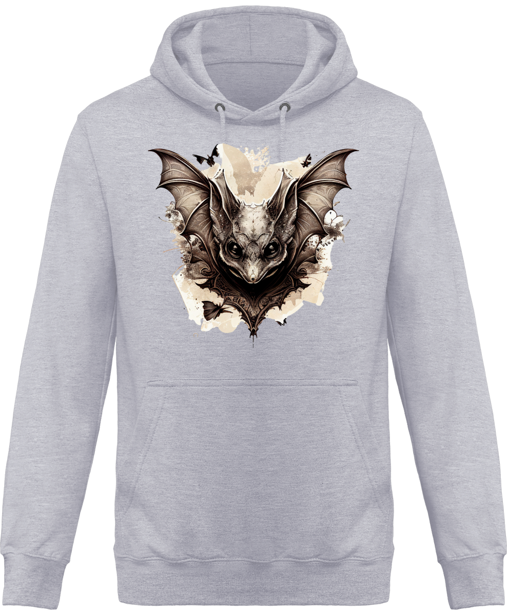 Sweat Shirt à Capuche Homme - Chauve-souris