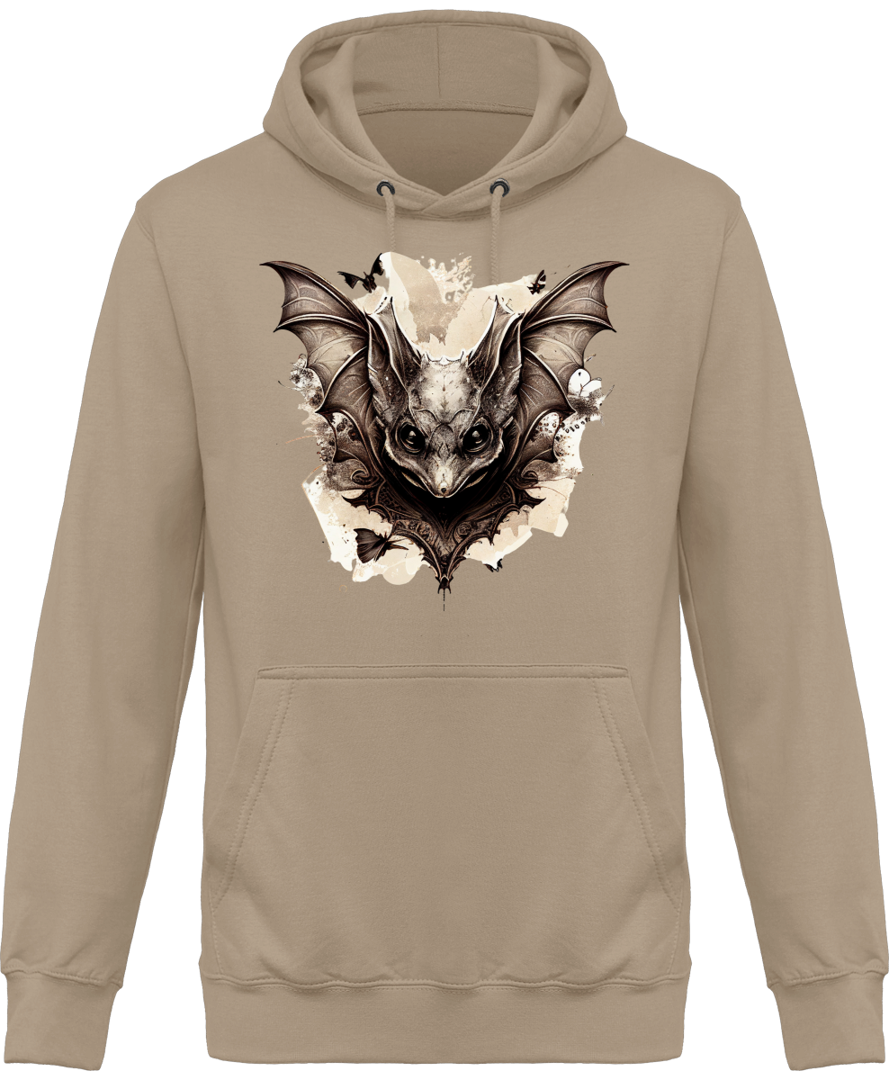 Sweat Shirt à Capuche Homme - Chauve-souris