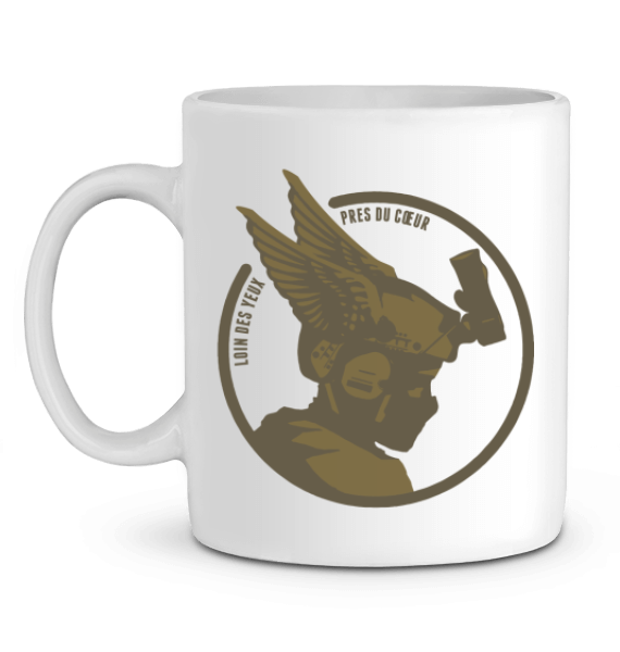 Mug en Céramique sans Soutien Commando