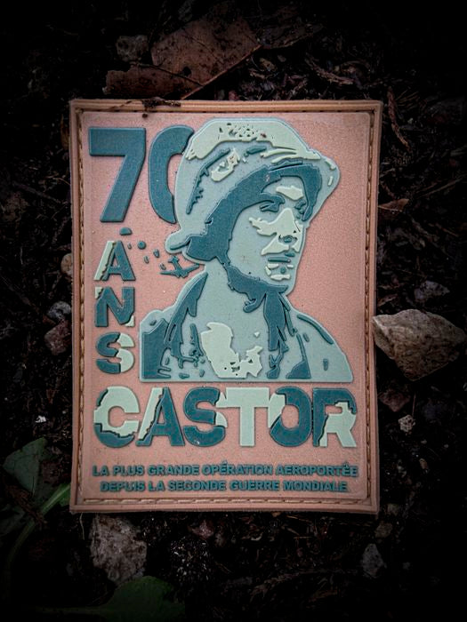 Patch Opération Castor - 6 x 8 cm