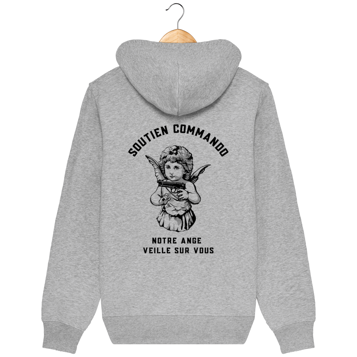 Sweatshirt Unisexe - L'Ange Gardien de Soutien Commando