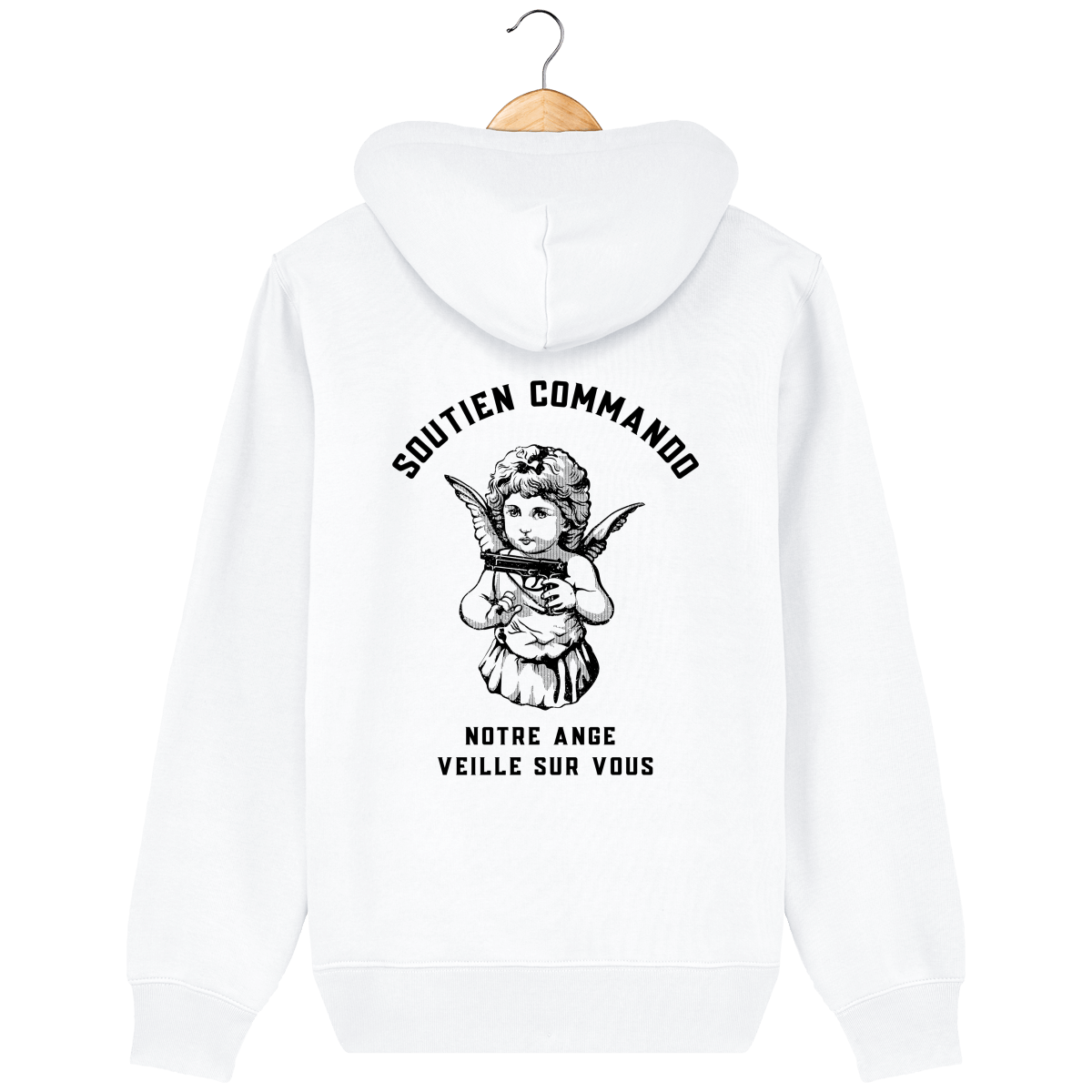 Sweatshirt Unisexe - L'Ange Gardien de Soutien Commando